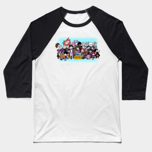 Icarus Crew Chibi Group Baseball T-Shirt